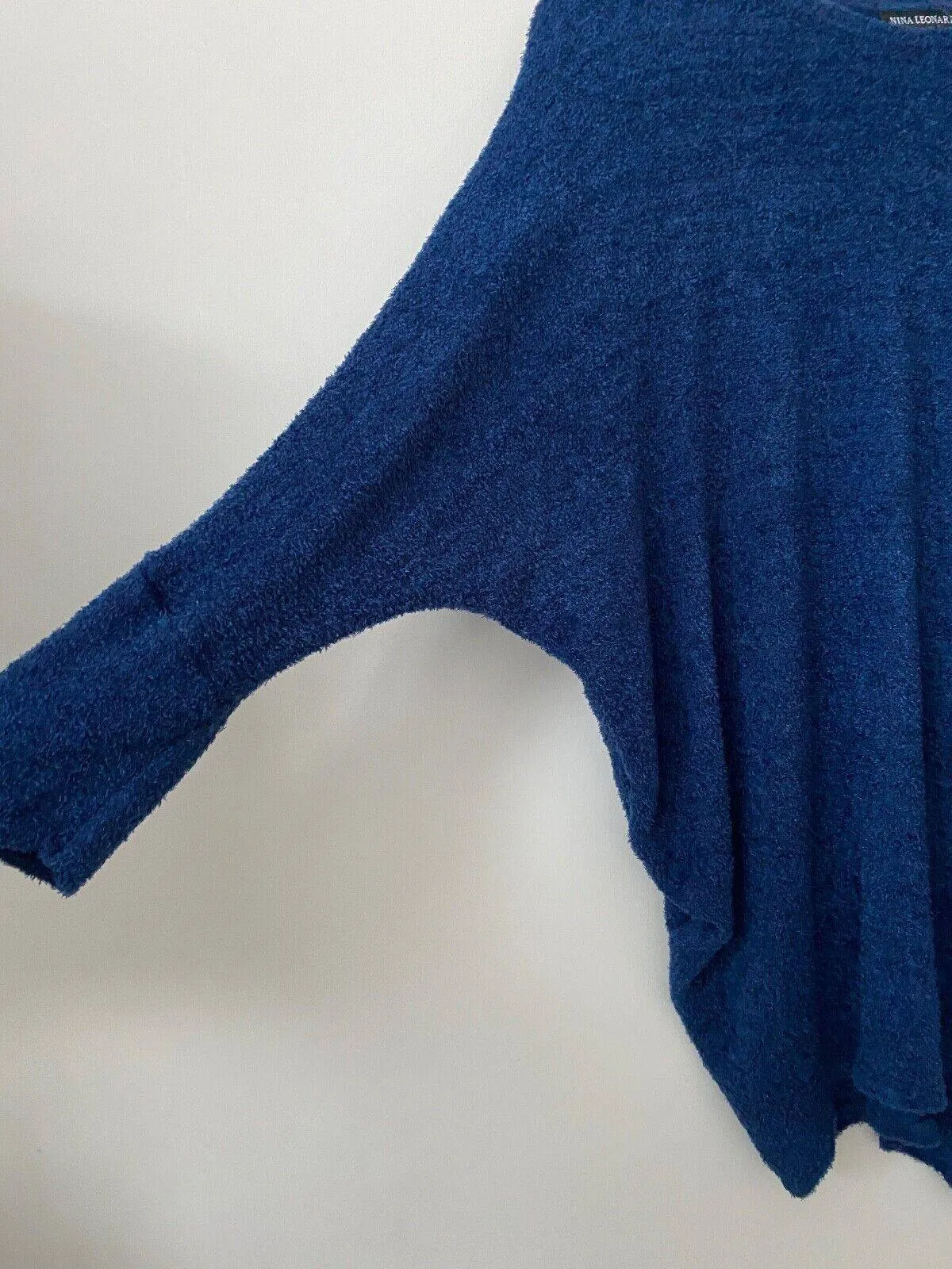 Nina Leonard Dolman Fluffy Top Size S sold by Beagle Boutique product image thumbnail 3