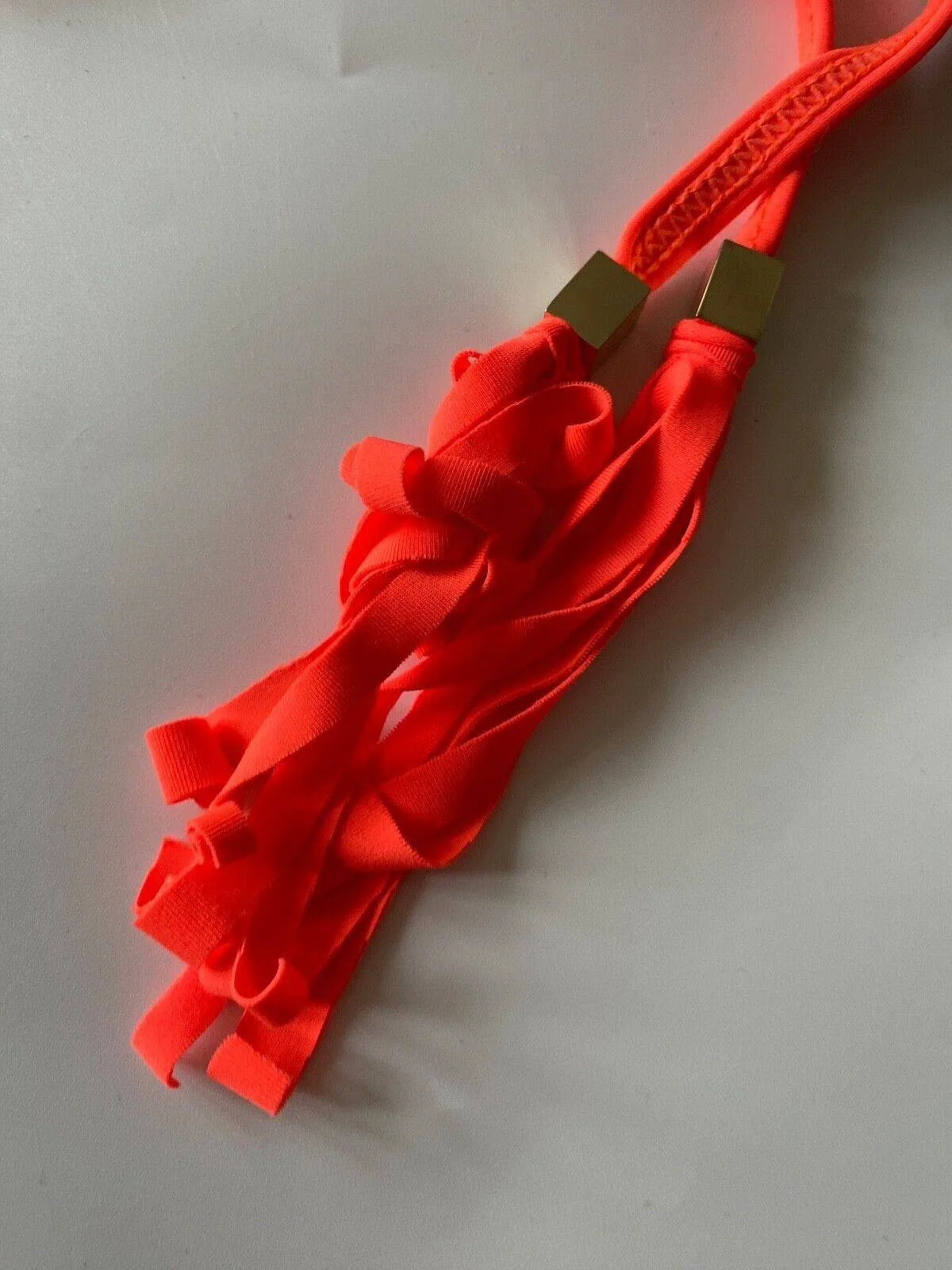 Gemelli Swimwear Fridge Neon Bikini Top Size M sold by Beagle Boutique product image thumbnail 2