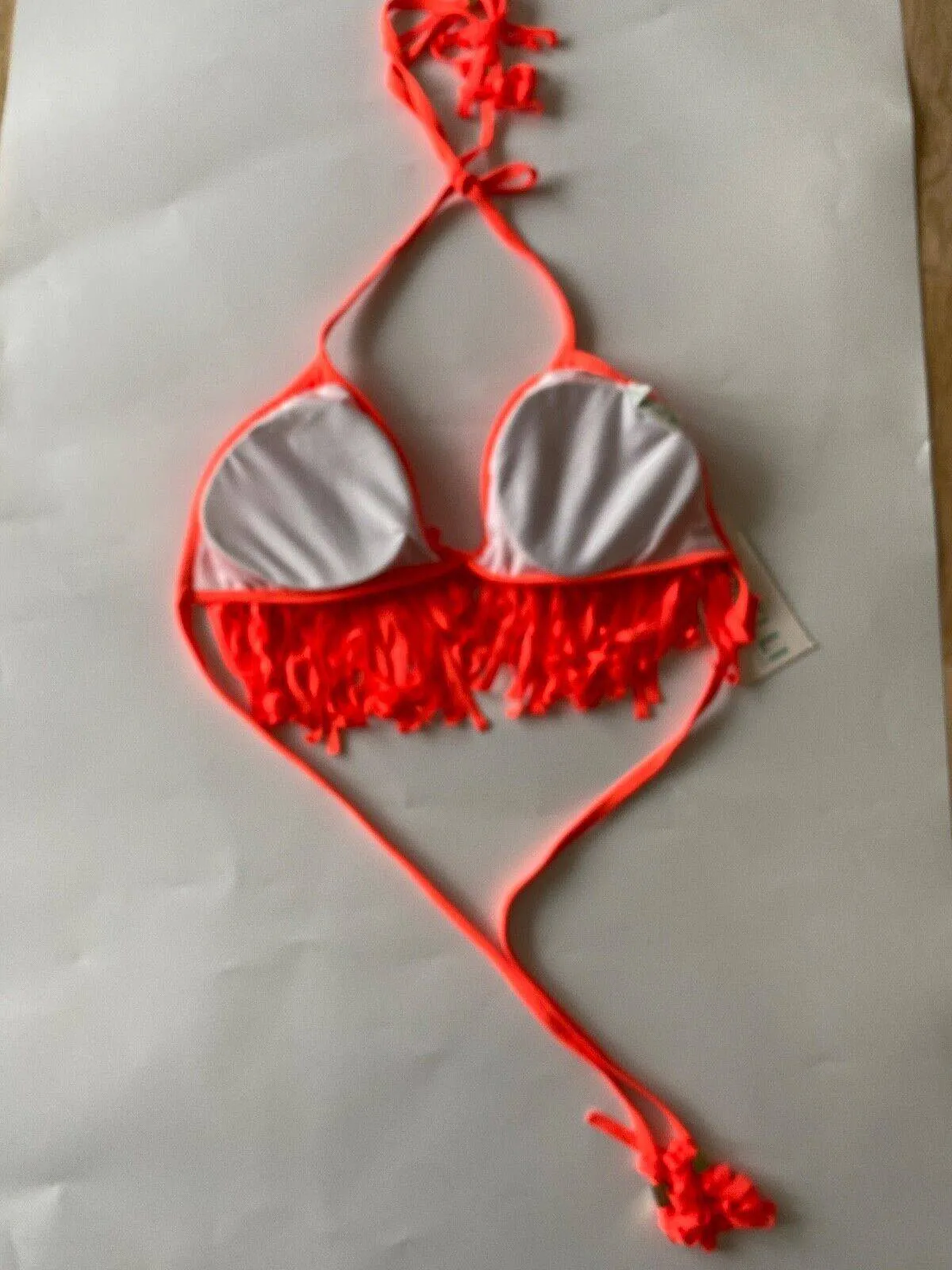 Gemelli Swimwear Fridge Neon Bikini Top Size M sold by Beagle Boutique product image thumbnail 4