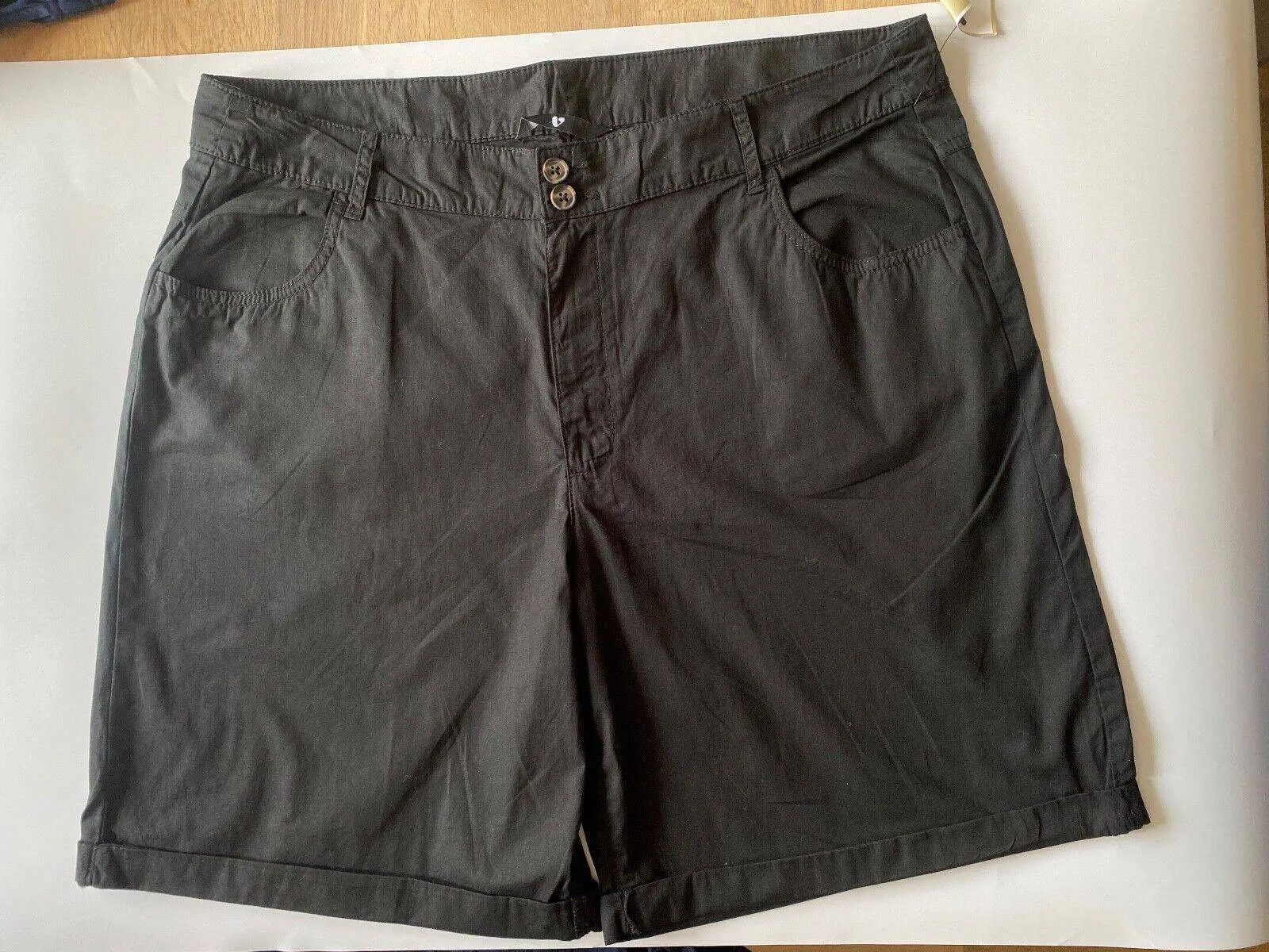 VERY Longline Poplin Short 14, 18 Black or Blue sold by Beagle Boutique product image thumbnail 2