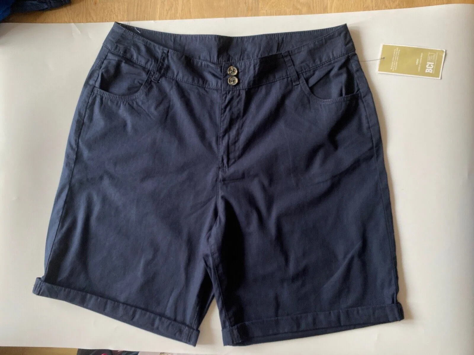 VERY Longline Poplin Short 14, 18 Black or Blue sold by Beagle Boutique product image thumbnail 4