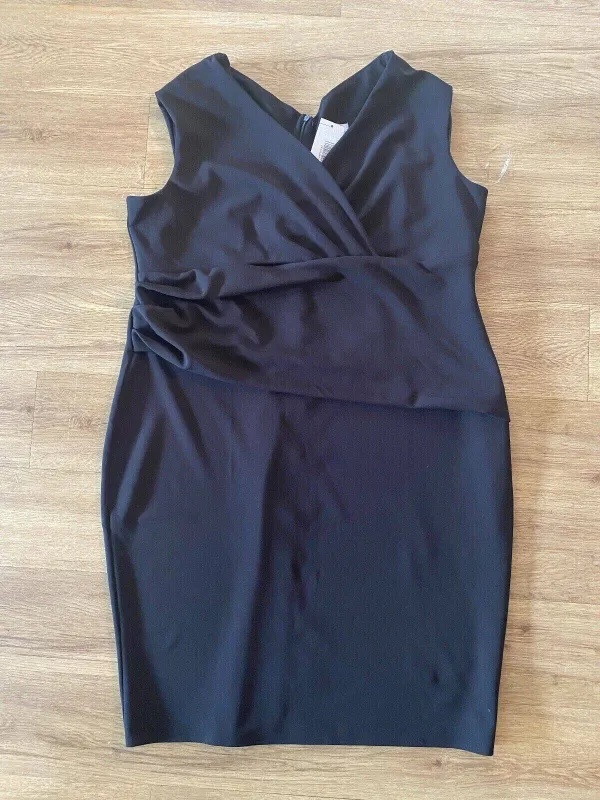 Goddiva Plus Black Bodycon Dress Sizes 24, 26 sold by Beagle Boutique