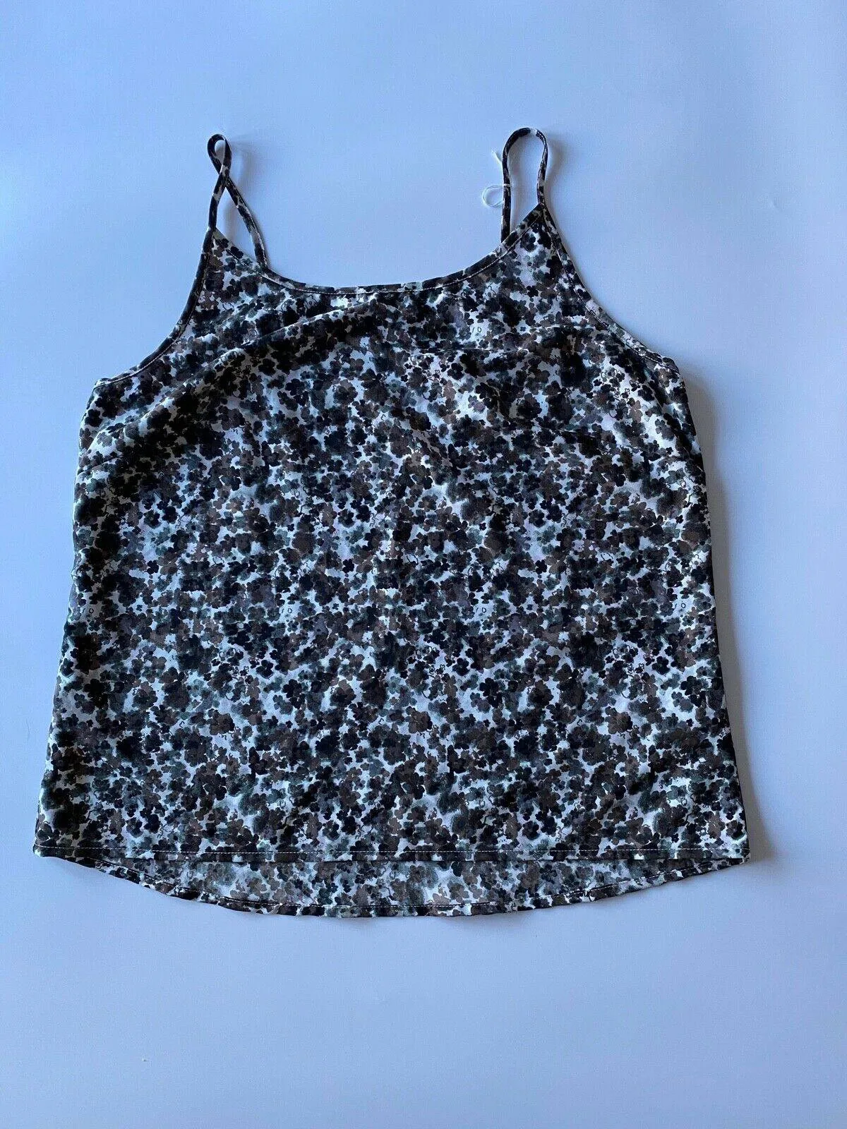 Ex High St Cami Size 14 Brown Floral Adjustable Straps sold by Beagle Boutique product image thumbnail 4