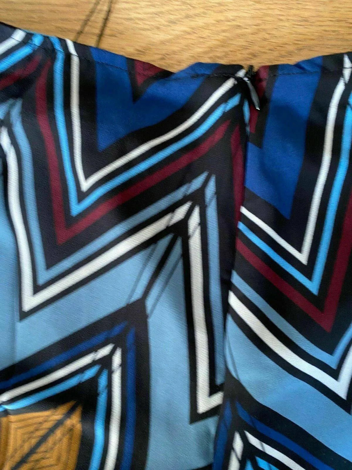 Missguided Shorts Sizes: 8, 10 Chevron Print Chiffon Lined sold by Beagle Boutique product image thumbnail 4