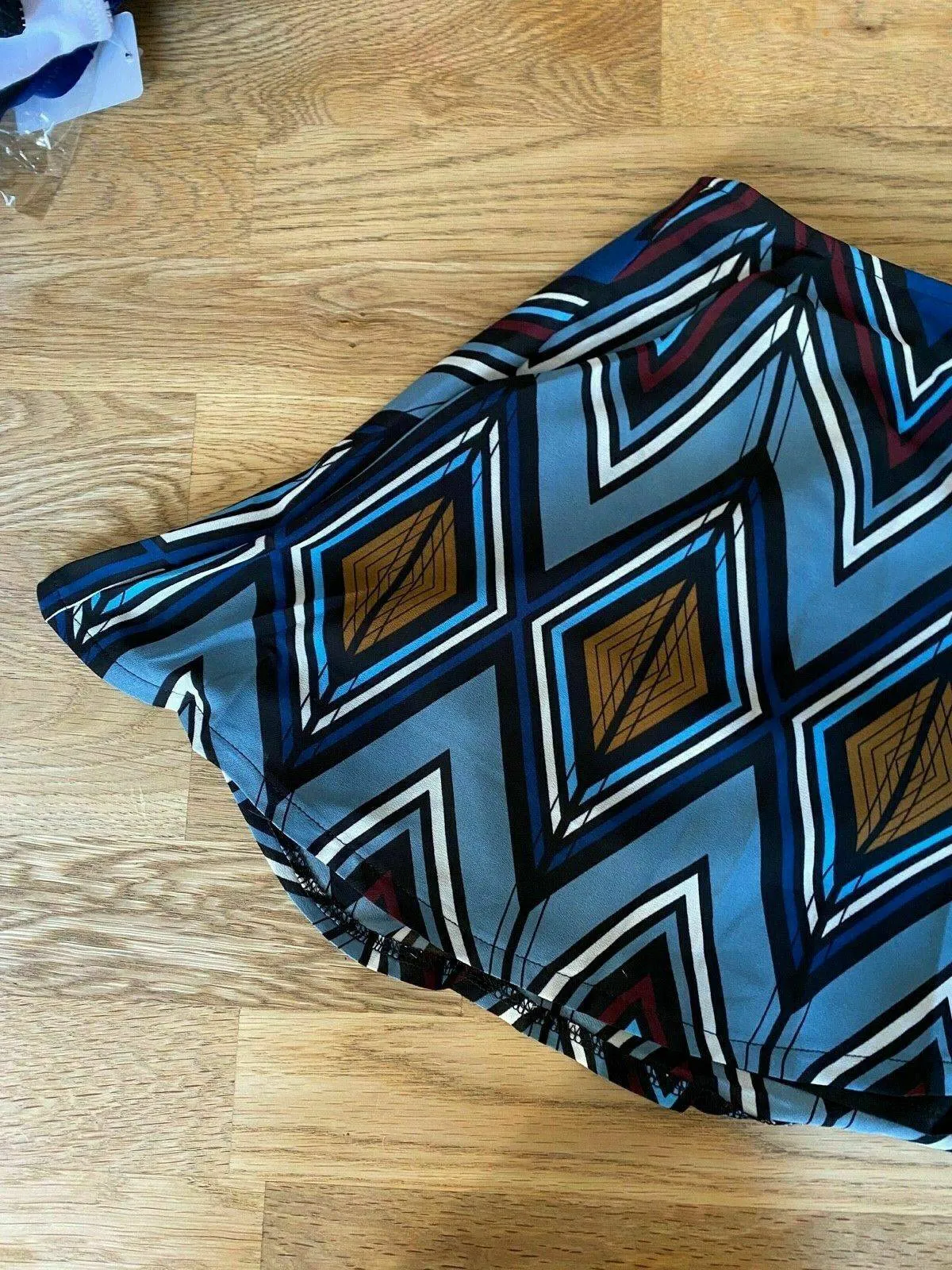 Missguided Shorts Sizes: 8, 10 Chevron Print Chiffon Lined sold by Beagle Boutique product image thumbnail 2