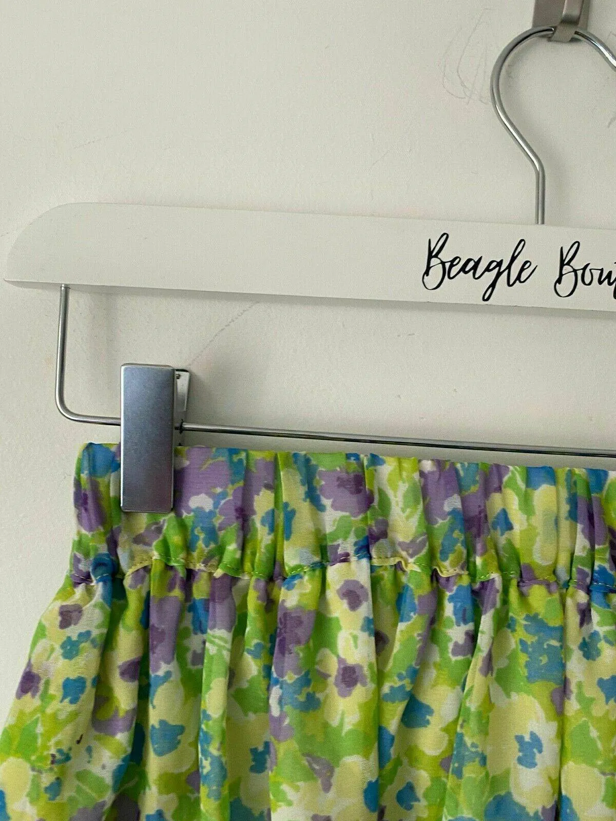 Ex High Street Mini Skirt Chiffon Lined Floral Size S sold by Beagle Boutique product image thumbnail 4