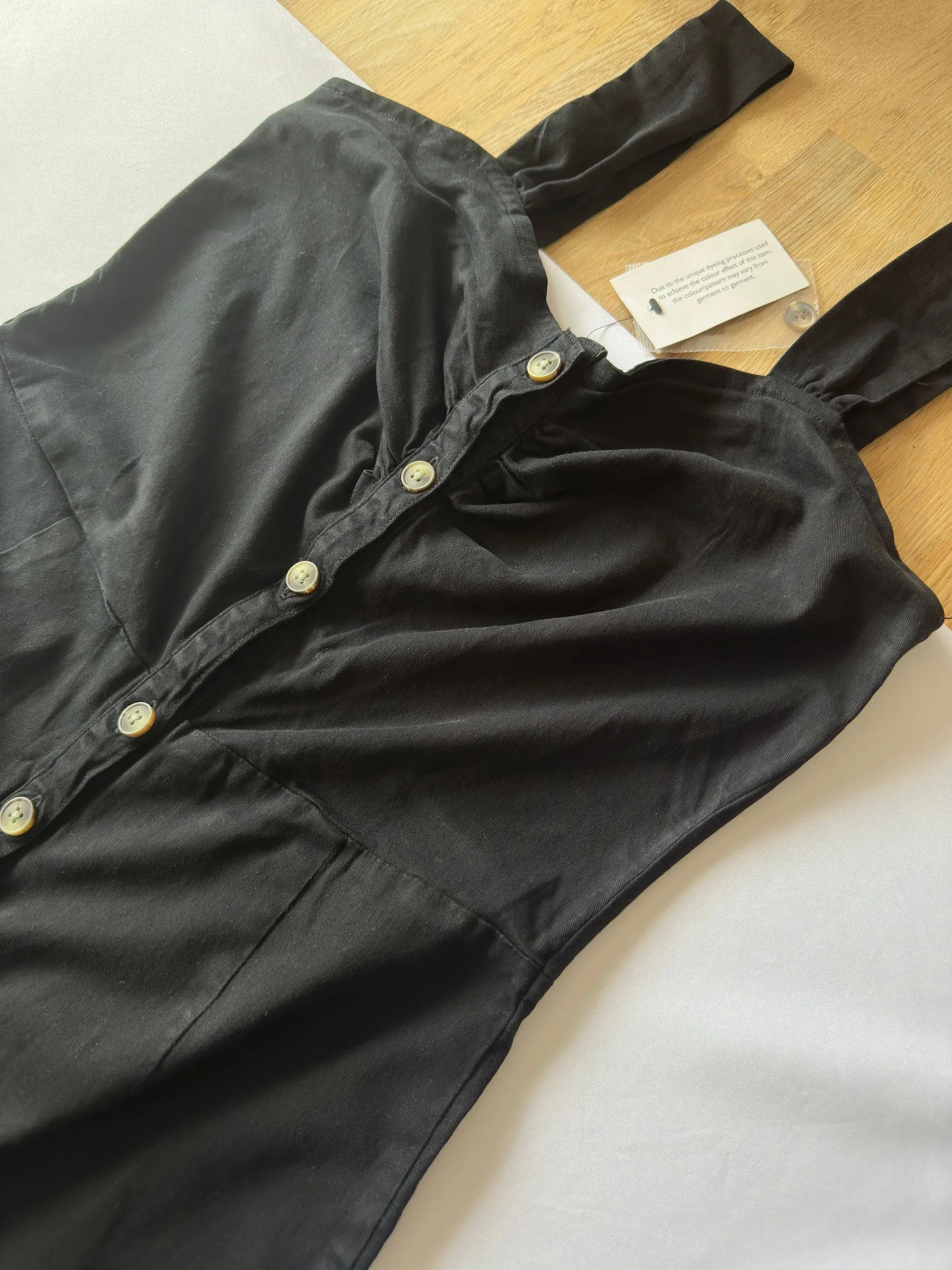 V by Very Black Cotton Jumpsuit 10, 12, 14, 16, 18 sold by Beagle Boutique product image thumbnail 3