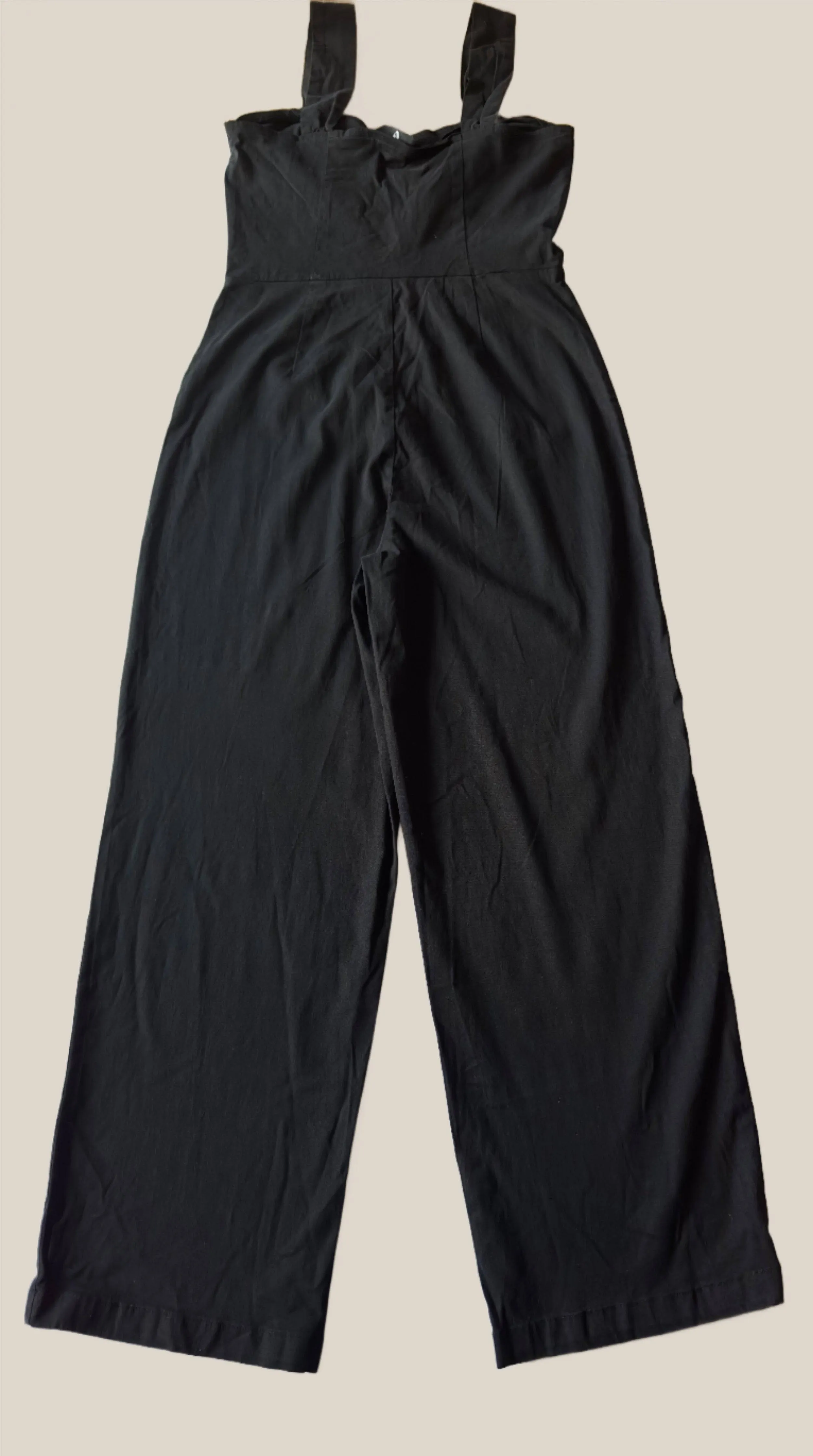 V by Very Black Cotton Jumpsuit 10, 12, 14, 16, 18 sold by Beagle Boutique product image thumbnail 4