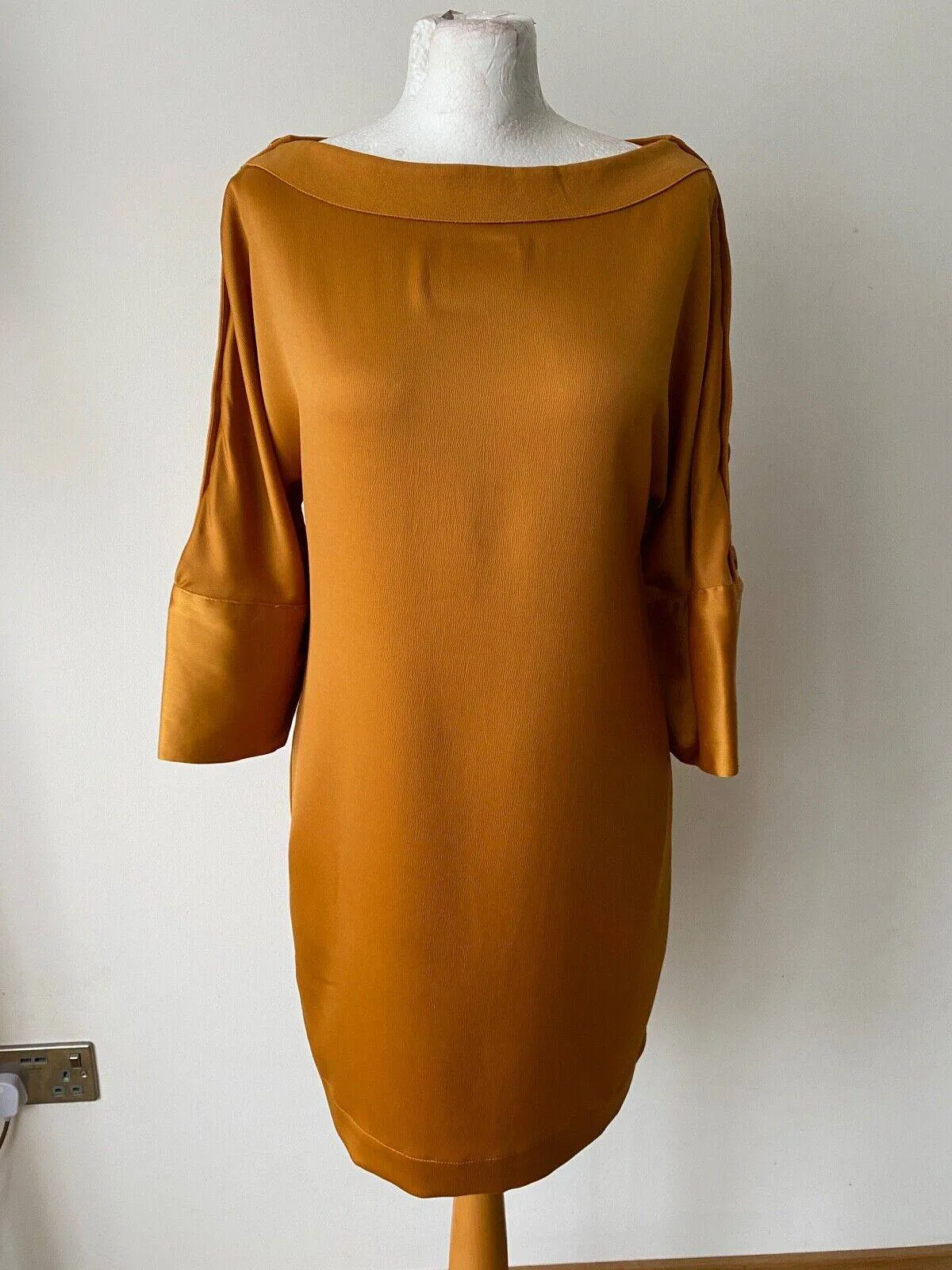 La Redoute Button Detail Tunic Dress Size 10 Available in: Blue, Pink, Yellow sold by Beagle Boutique product image thumbnail 2