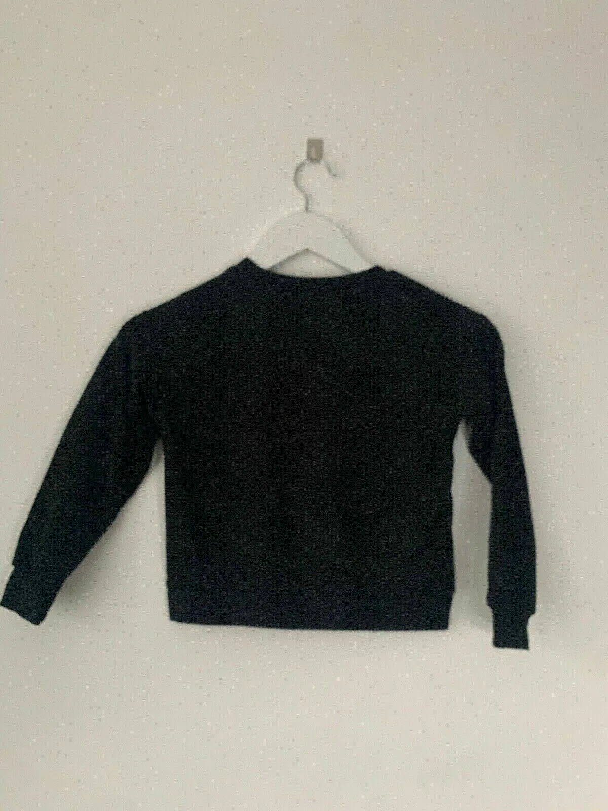 Girls SHEIN Slogan Black Pullover Jumper Age 5 - 6 years old sold by Beagle Boutique product image thumbnail 3