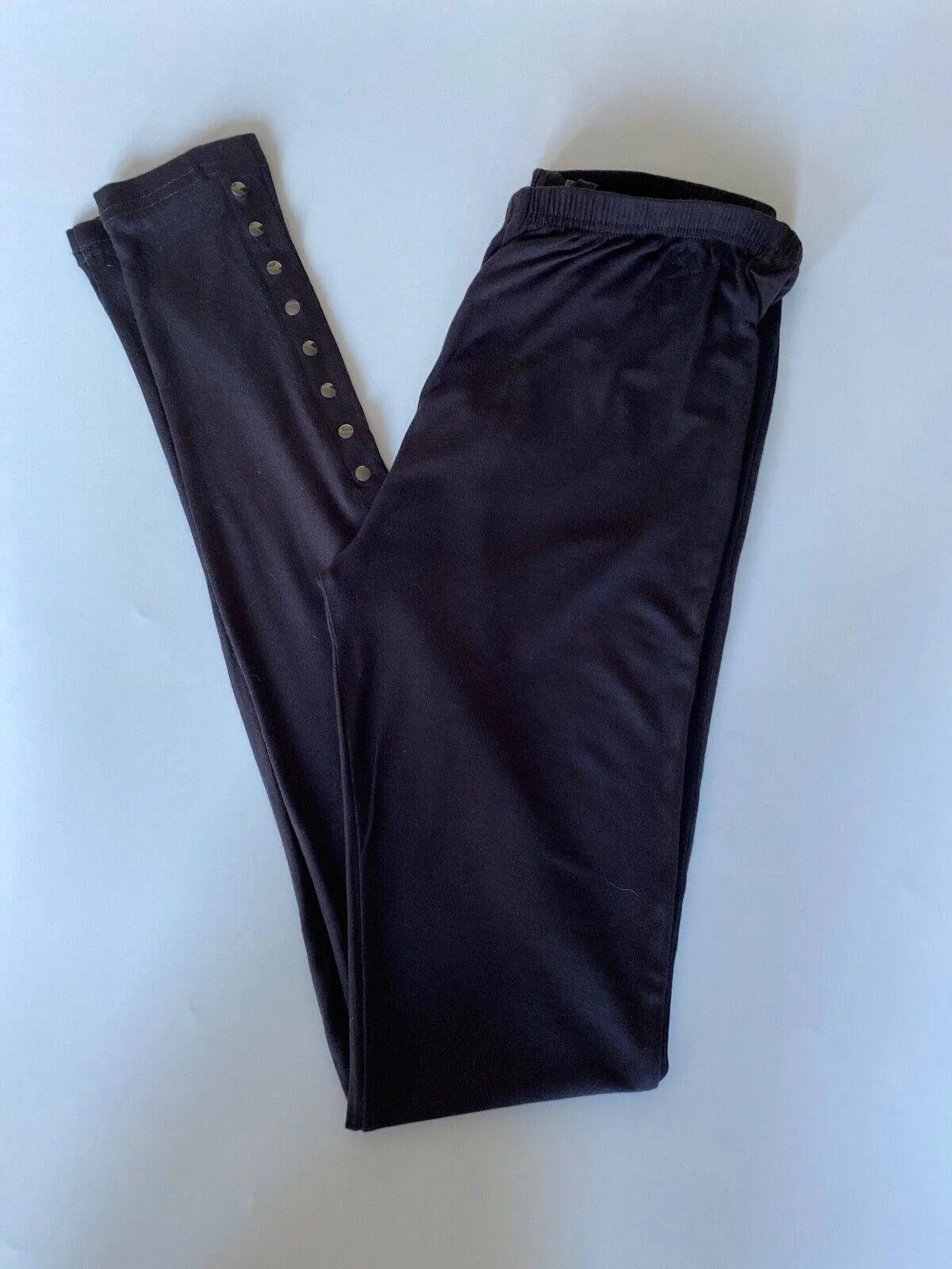 Fashion Union Long Legging Stud Detail Dark Blue or Charcoal Grey Sizes 10 12 14 sold by Beagle Boutique