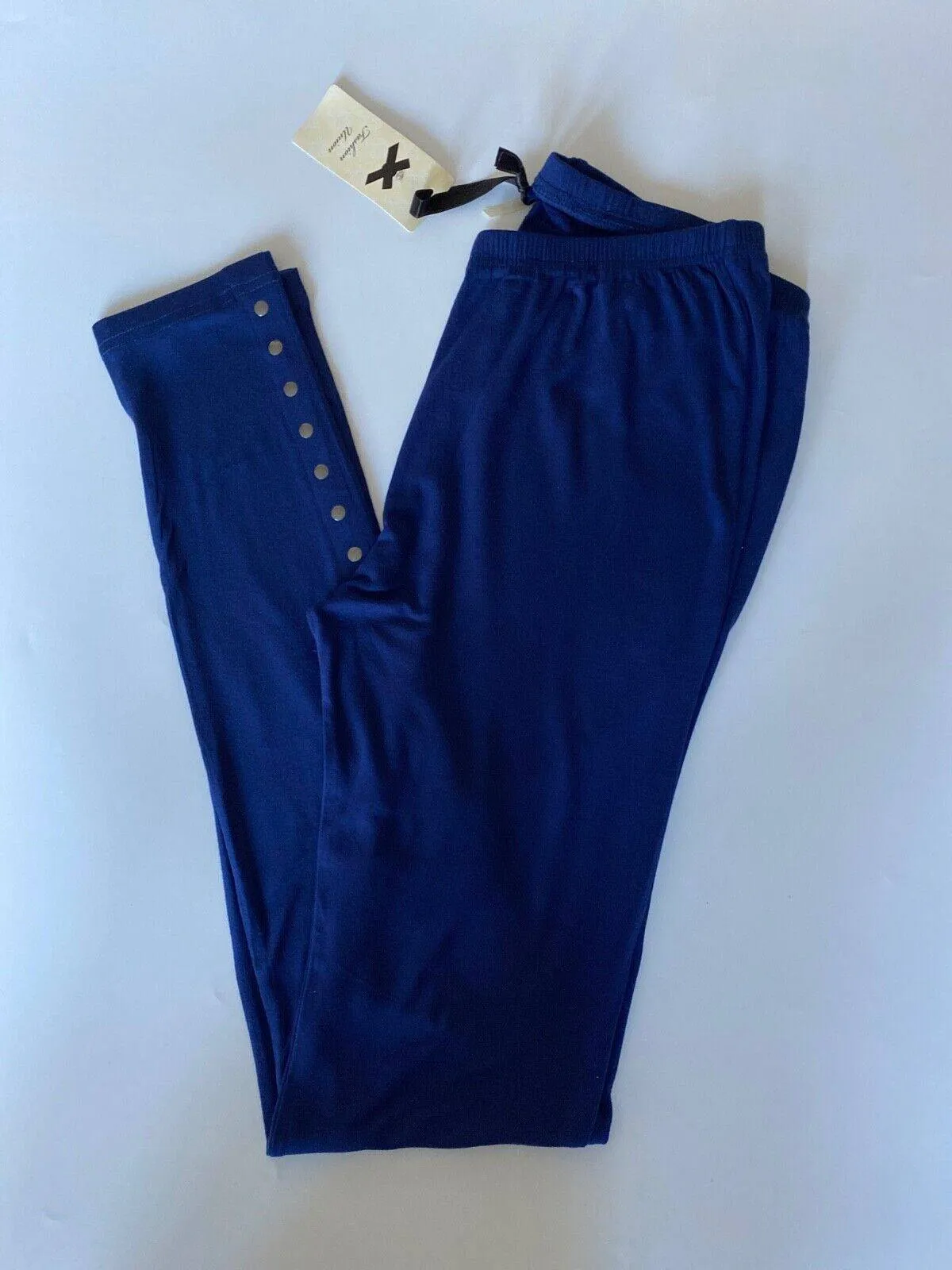 Fashion Union Long Legging Stud Detail Dark Blue or Charcoal Grey Sizes 10 12 14 sold by Beagle Boutique product image thumbnail 3