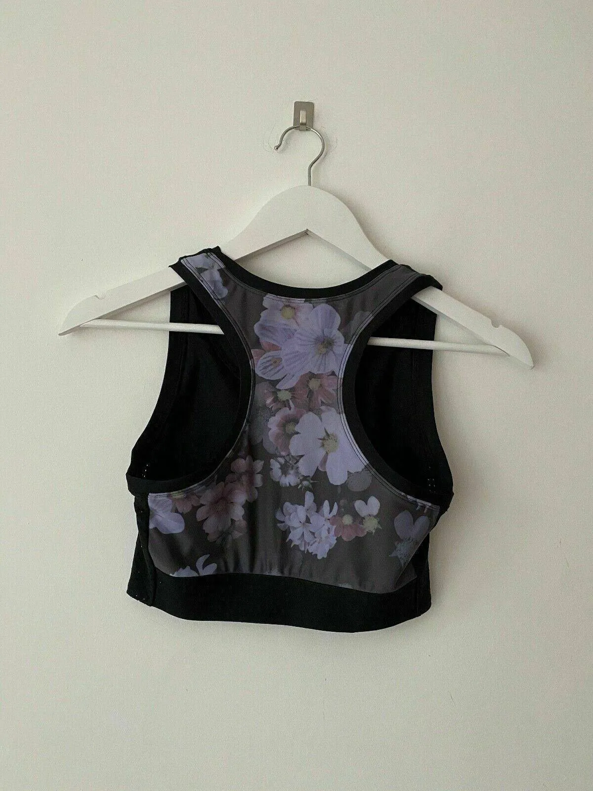 Crop Top Racer Tank Top Floral Design Size 8 sold by Beagle Boutique product image thumbnail 2