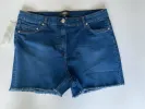 Studio Ripped Denim Short Blue Size 12, 14 UK sold by Beagle Boutique