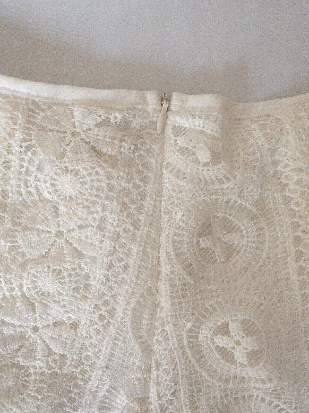 Umenda White Crochet Layered Shorts Sizes 8, 10 UK sold by Beagle Boutique product image thumbnail 2