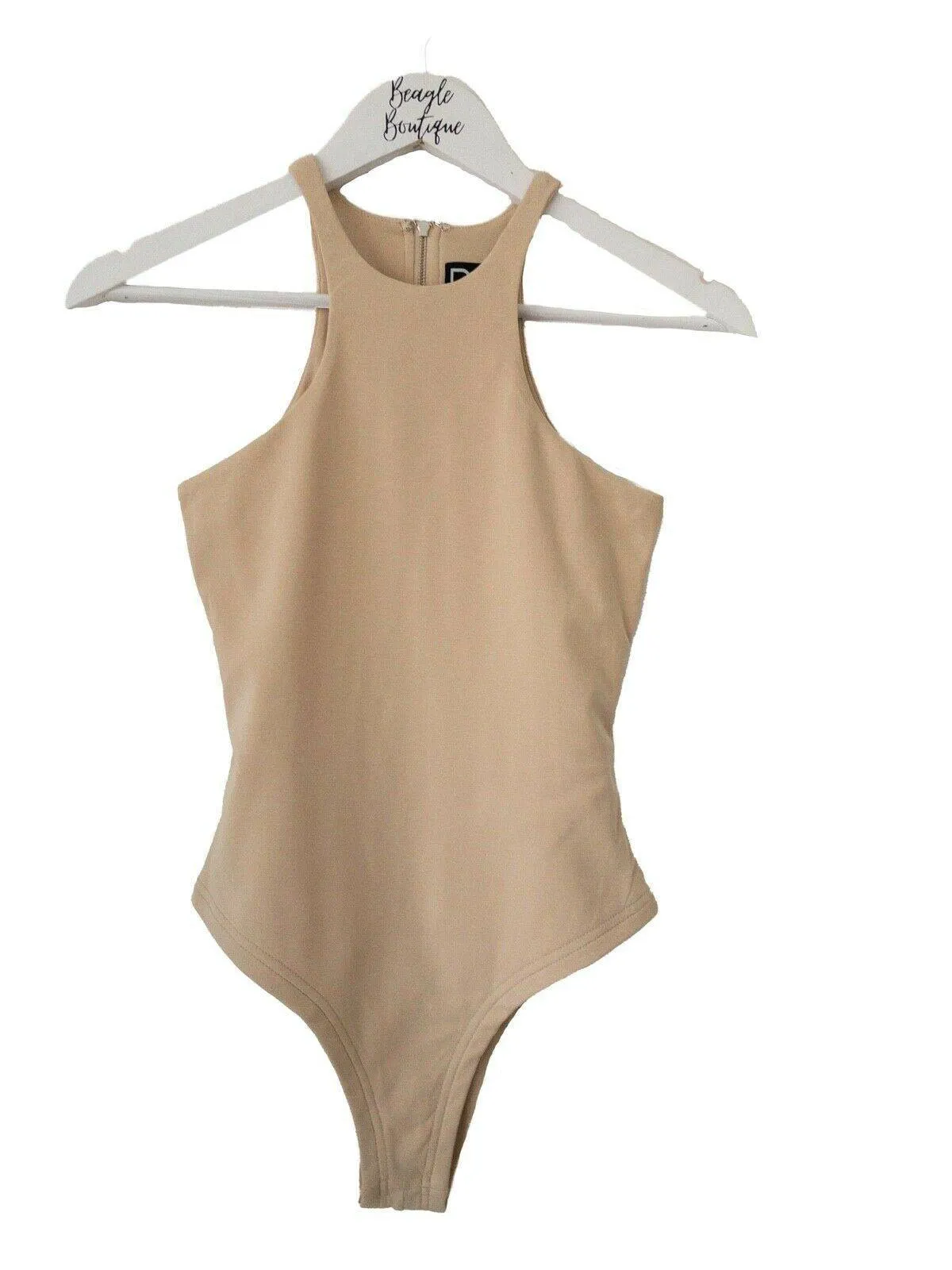 Runaway The Label Sleeveless Bodysuit Nude Sizes 6, 12 sold by Beagle Boutique