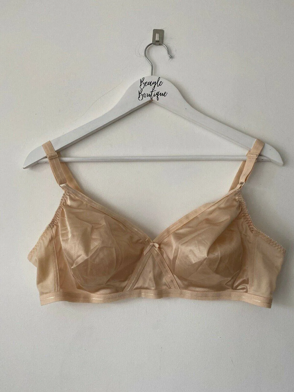 Pretty Secrets Claire Bra Available in: Black or Beige Sizes: 40C, 40D, 38E sold by Beagle Boutique