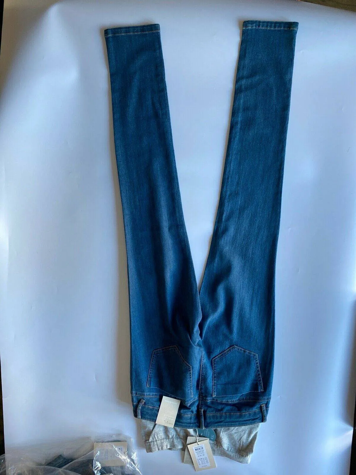mama:licious Blue Slim Maternity Jeans Size W32" Size 12 sold by Beagle Boutique product image thumbnail 4