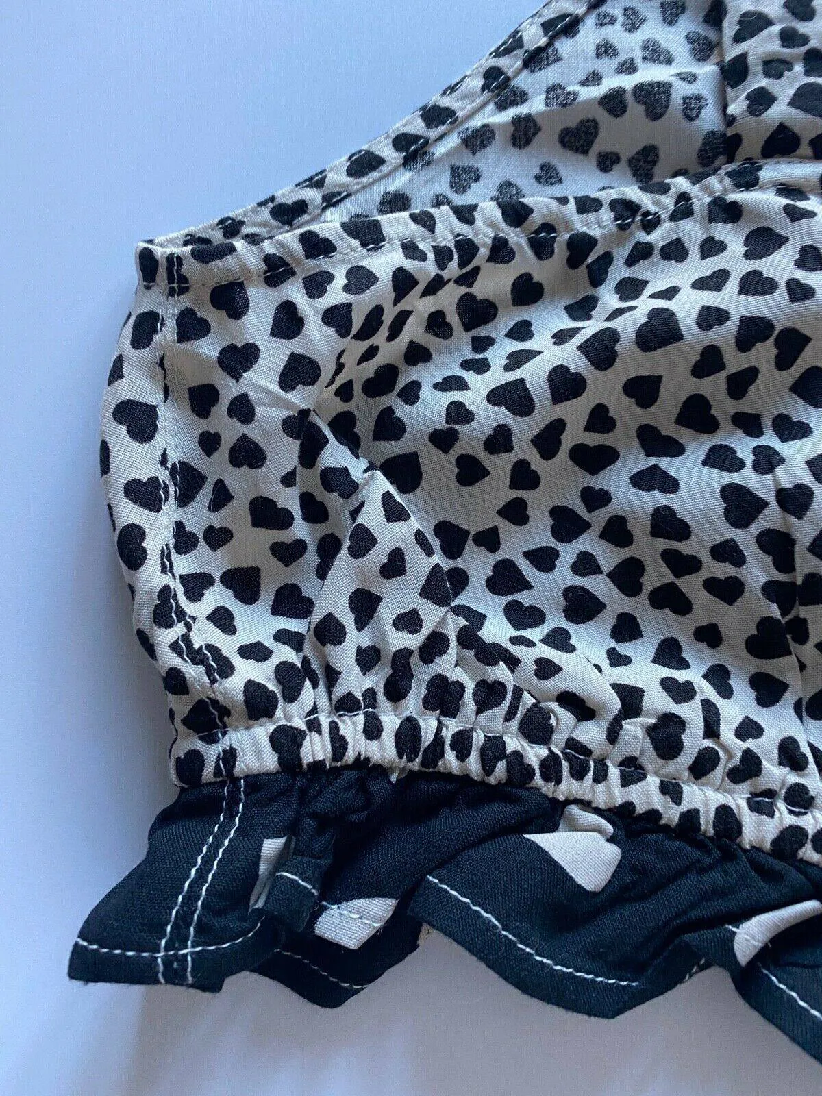 Topshop Heart Pattern Bralet Size M sold by Beagle Boutique product image thumbnail 4