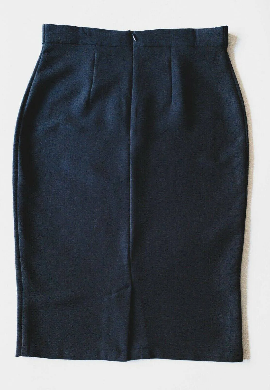 Grace & Mila Navy Button Detail Pencil Skirt Size M 10 sold by Beagle Boutique