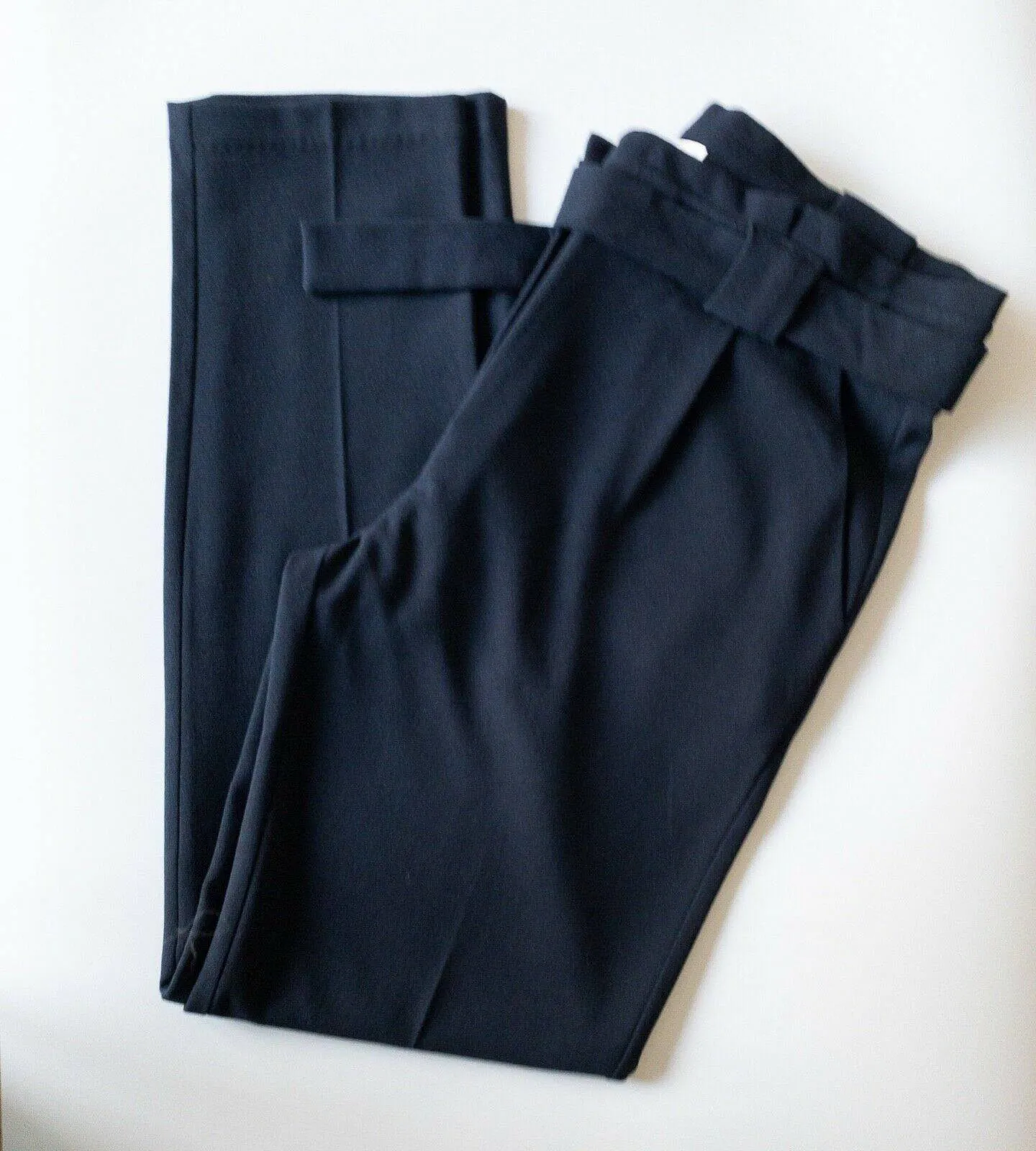Grace & Mila Navy Paperbag Trousers Size 8, 10, 12 sold by Beagle Boutique product image thumbnail 3
