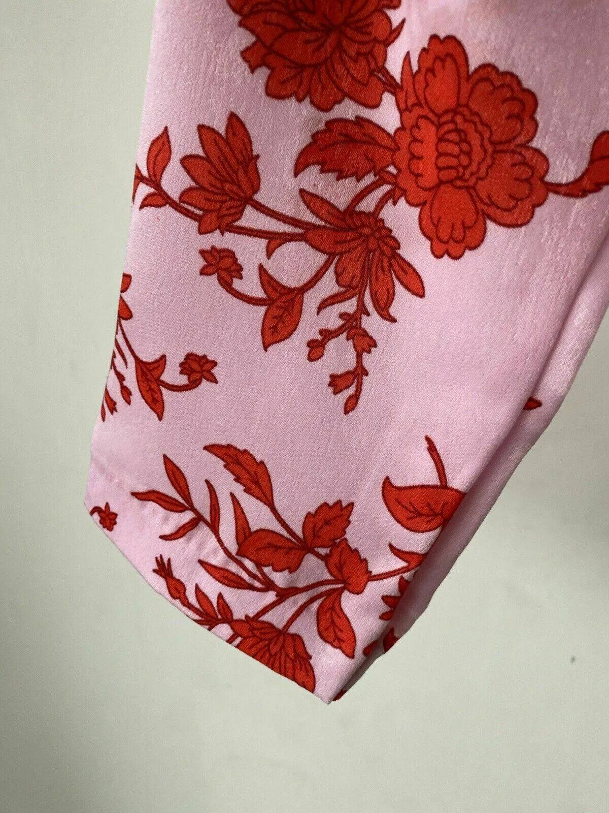 River Island Pink and Red Cut Out Back Tie Back Top High Neck Sizes 6 8 12 sold by Beagle Boutique product image thumbnail 2