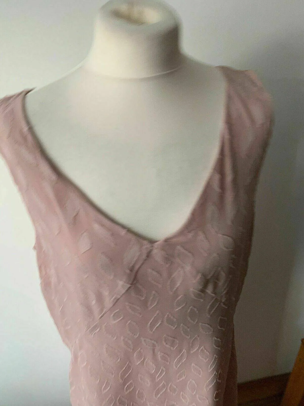 Rosemunde Coppengan Norma James Pink Dress Leaf Size 16 (EUR 44) RRP £155 sold by Beagle Boutique product image thumbnail 4