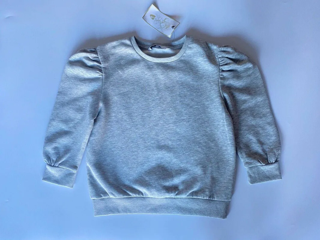 Girls VERY Grey Sweater Age 9 Years Old sold by Beagle Boutique
