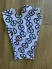 Peace Symbol White Leggings Size M/L 6 - 8 sold by Beagle Boutique