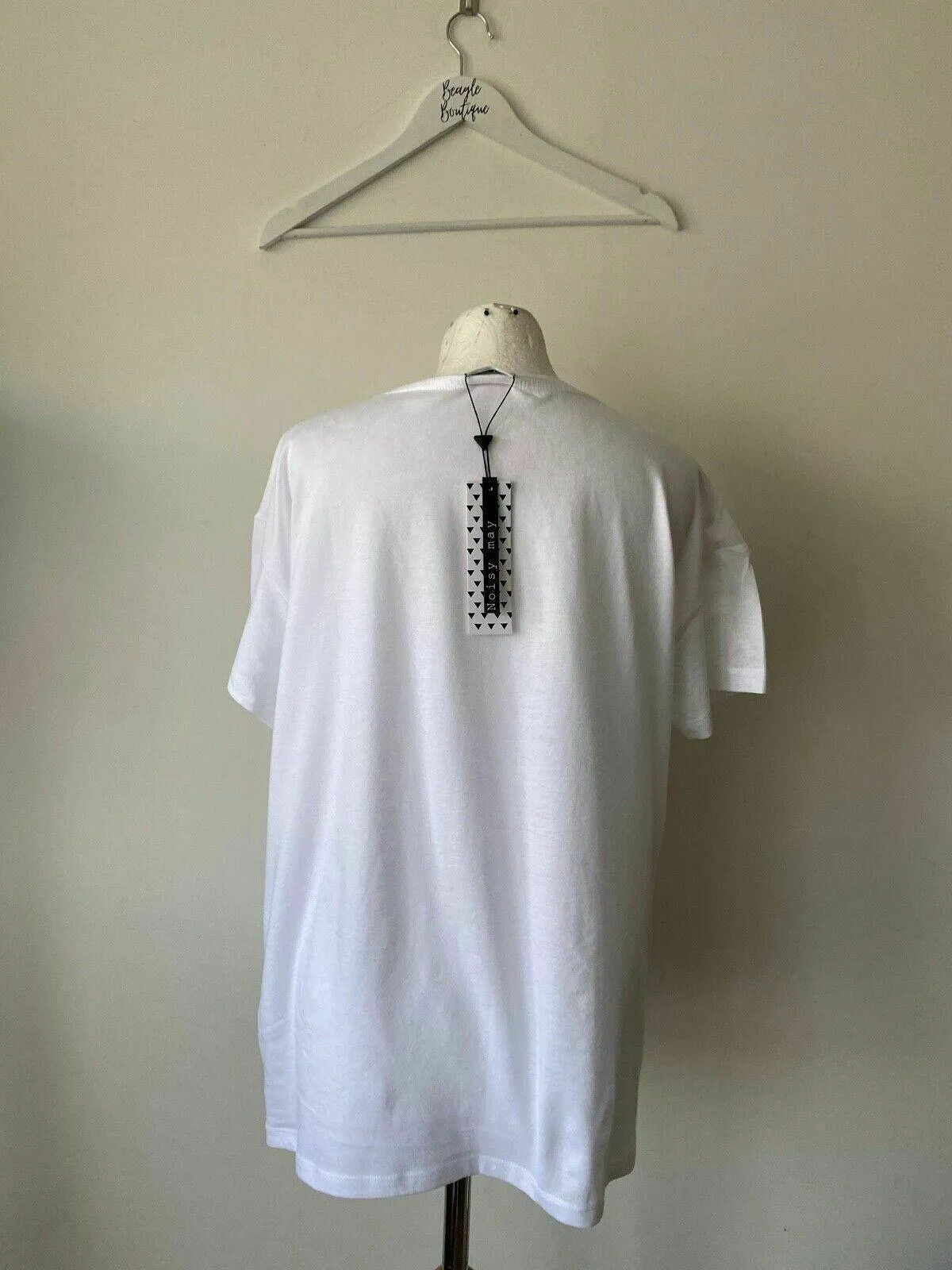 Noisy May Command Short Sleeve T-Shirt Size L 12 - 14 Run Boy Run Slogan sold by Beagle Boutique product image thumbnail 5