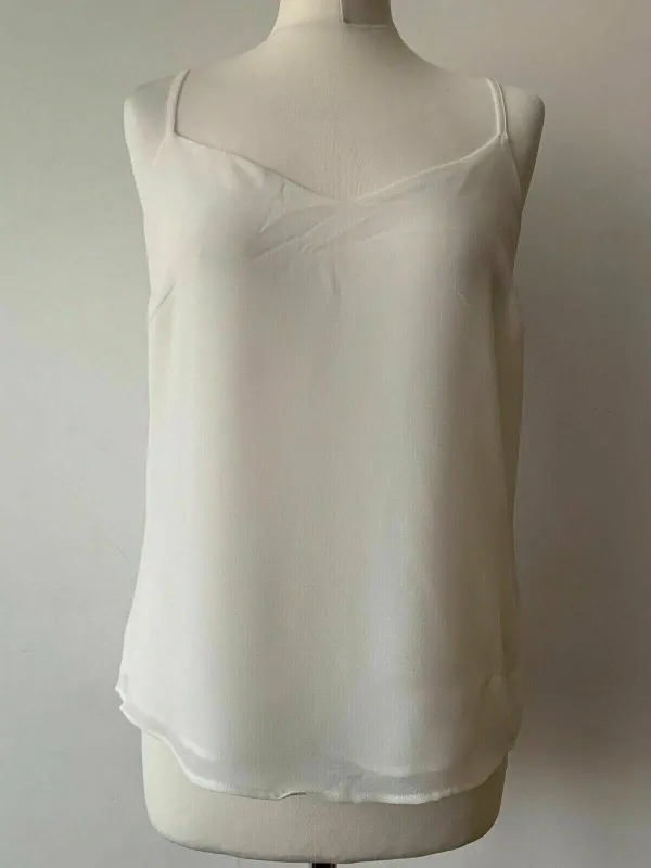 New Look Lined Cami Off White Size 8 sold by Beagle Boutique