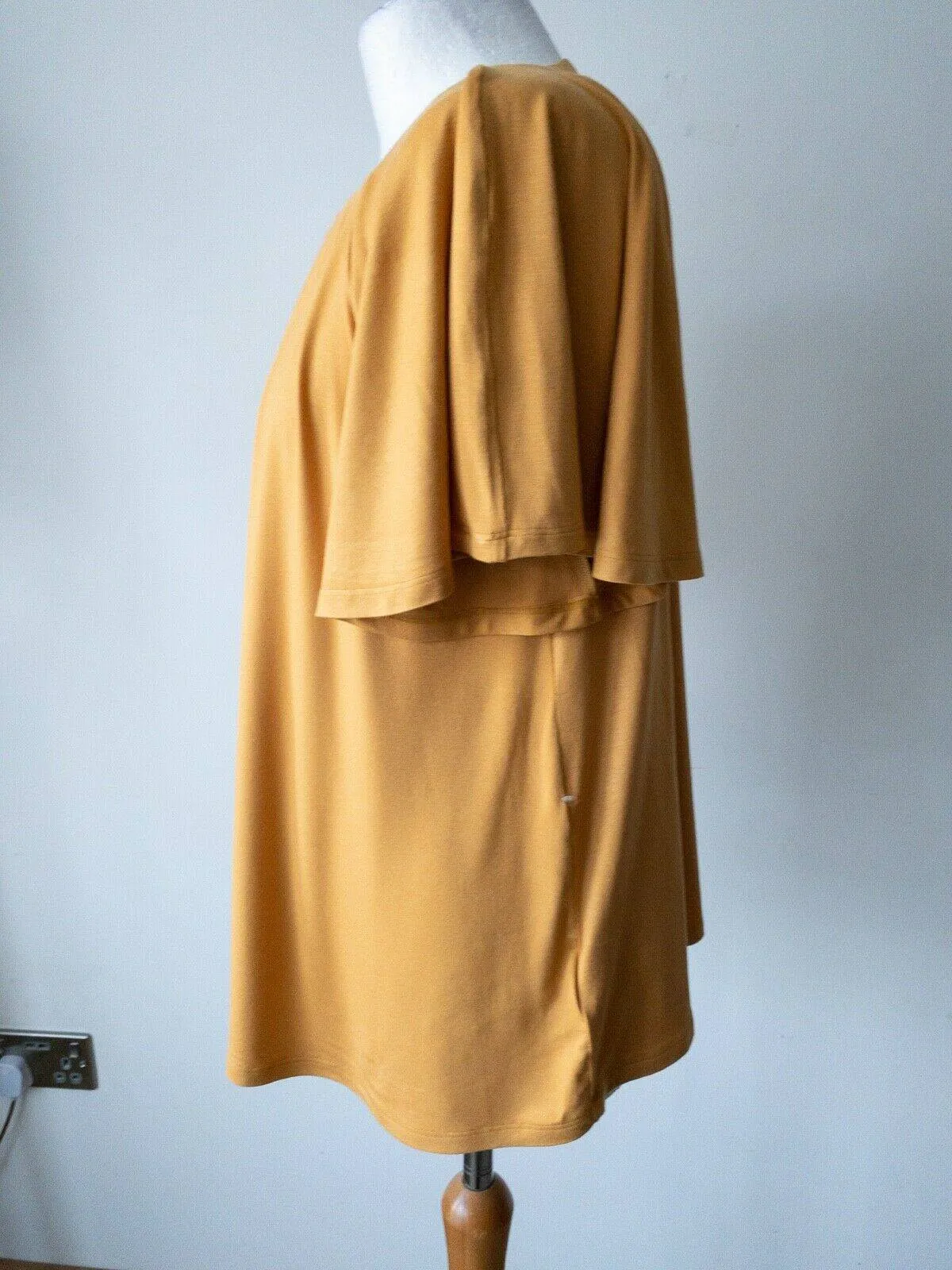 Mustard Yellow Flared Top Size 12 sold by Beagle Boutique product image thumbnail 3