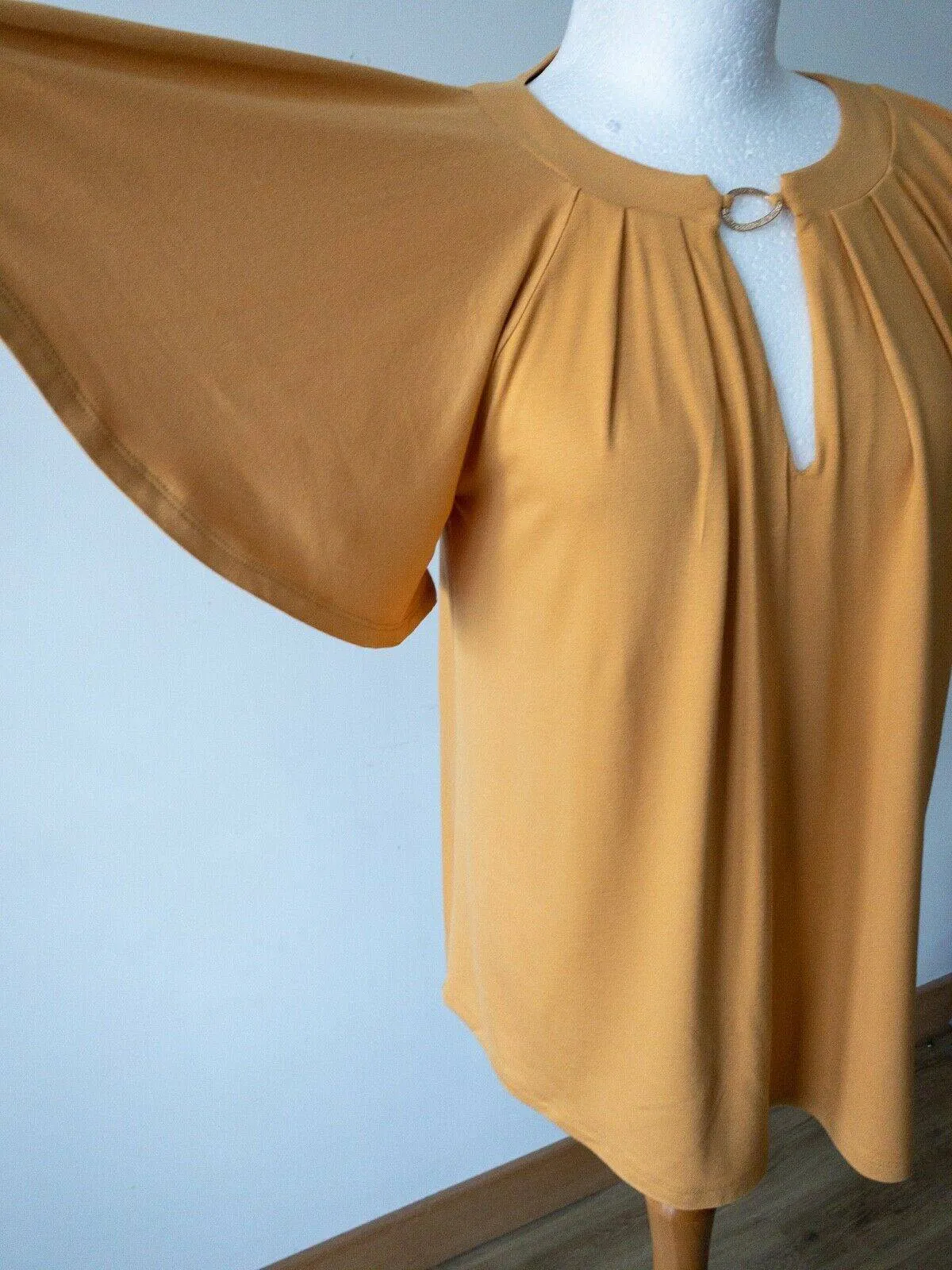 Mustard Yellow Flared Top Size 12 sold by Beagle Boutique product image thumbnail 5