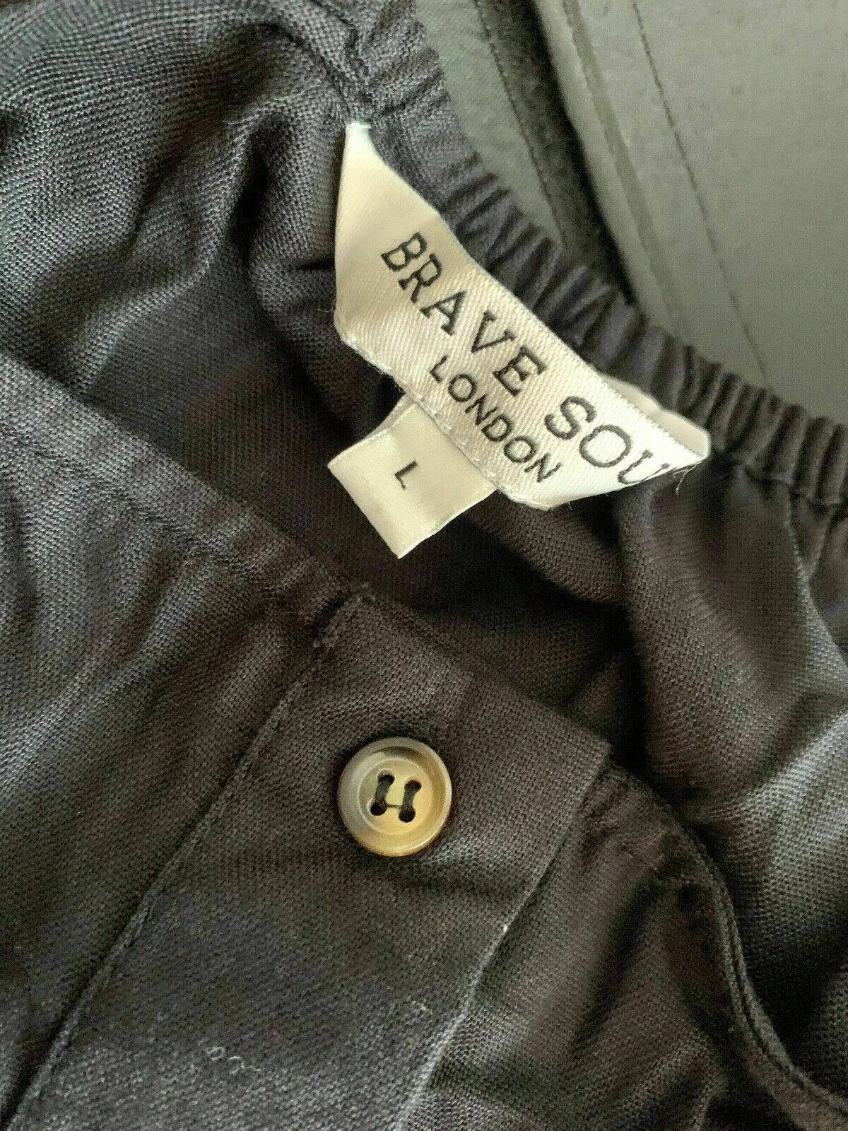 Brave Soul Black Off the shoulder Dress Size L Button Down sold by Beagle Boutique product image thumbnail 4