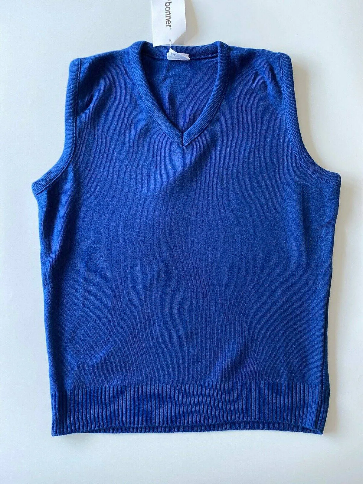 Boys Banner Premier LC Slipover Tank Royal Blue 32" Chest sold by Beagle Boutique