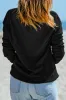 Fiery Red Waffle Knit Drop Shoulder Long Sleeve Top sold by Beagle Boutique