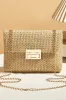 Camel Boho Woven Casual Shoulder Bag sold by Beagle Boutique