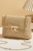 Camel Boho Woven Casual Shoulder Bag sold by Beagle Boutique
