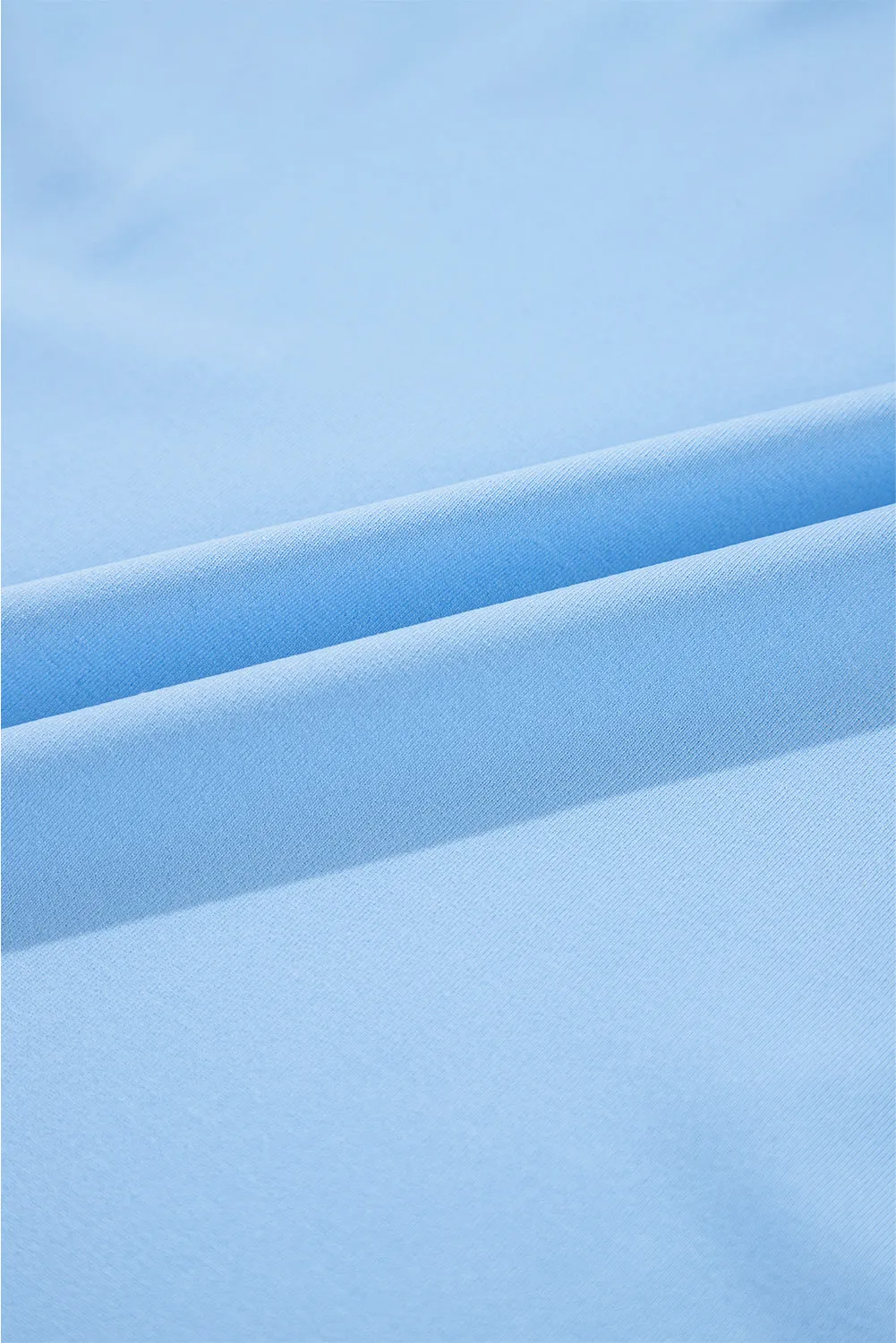 Beau Blue Floral Mesh Puff Sleeve Crew Neck Top sold by Beagle Boutique product image thumbnail 5