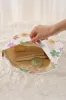 White Cute Flower Makeup Bag sold by Beagle Boutique