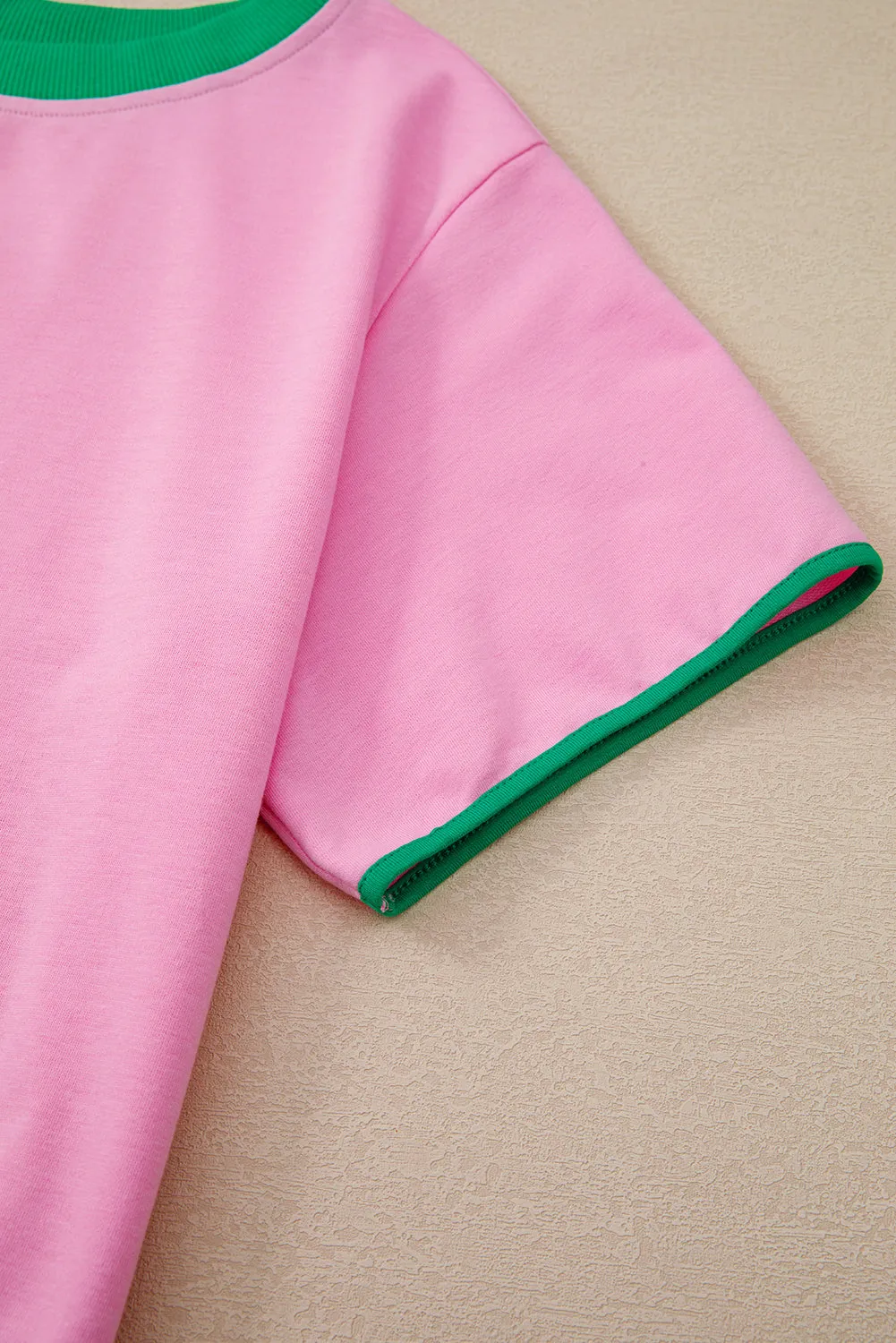 Colourblock Edge Drop Shoulder T Shirt and Skort 2Pcs Set Co-ord sold by Beagle Boutique product image thumbnail 5