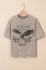 AMERICA FREE BIRD Vintage Graphic Mineral Washed Tee sold by Beagle Boutique