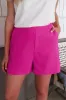 Sachet Pink Half Elastic Waist Casual Pocketed Shorts sold by Beagle Boutique