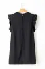 Black Keyhole Back Ruffled Plus Shift Dress sold by Beagle Boutique