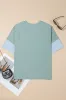 Green Frayed Star Patched Oversize T Shirt sold by Beagle Boutique