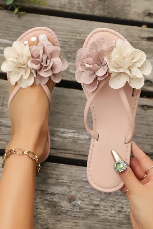 Flower Flat Sandals sold by Beagle Boutique