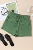Green Flap Pocket Casual Drawstring Shorts sold by Beagle Boutique