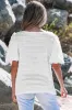 White Frilled Lace Trim Bubble Sleeve Blouse sold by Beagle Boutique