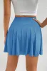 Draped High Waist Phone Pocket Lined Skort sold by Beagle Boutique
