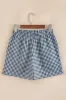 Gingham Print High Waist Shorts sold by Beagle Boutique